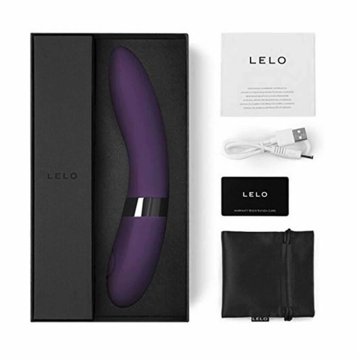 Elise 2 Vibrator Plum Lelo 7663