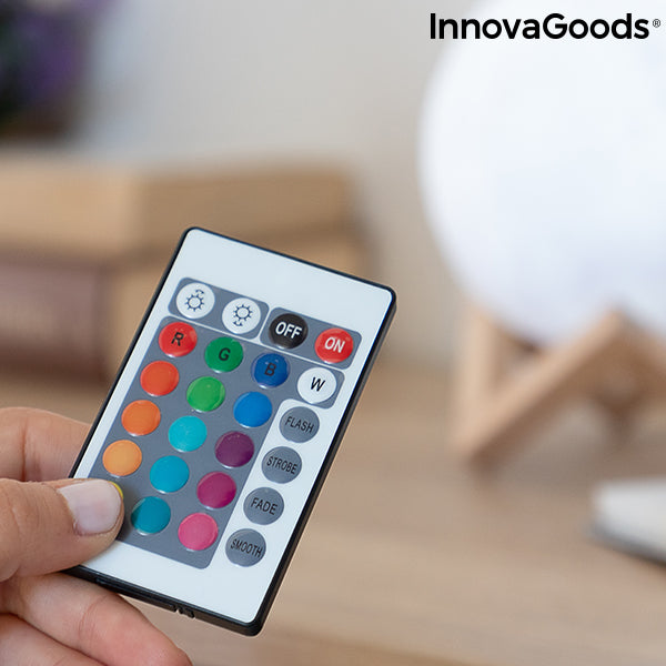 InnovaGoods Moondy LED Månlampa – Magisk Belysning för Hemmet