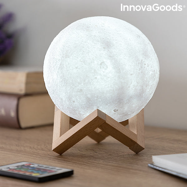 InnovaGoods Moondy LED Månlampa – Magisk Belysning för Hemmet