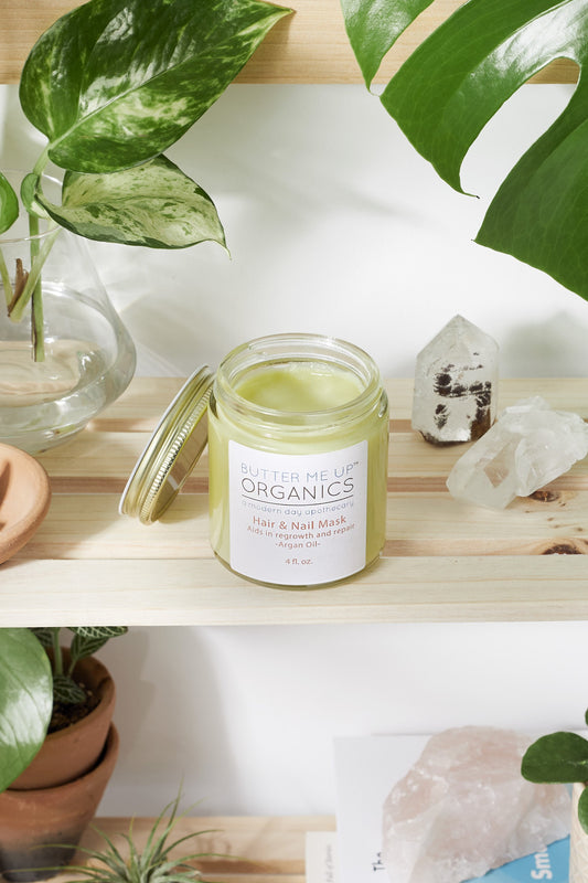Ekologisk Hår- & Nagelmask – Butter Me Up Organics